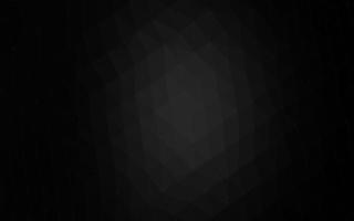 Dark Silver, Gray vector triangle mosaic template.