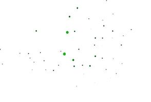 Light Green vector pattern with spheres.