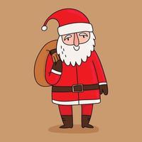 santa claus ilustracion vector