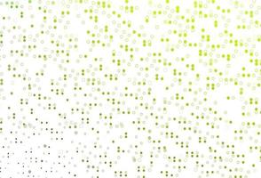 Light Green vector template with circles.