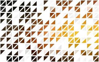 Light Yellow, Orange vector seamless layout with lines, triangles.