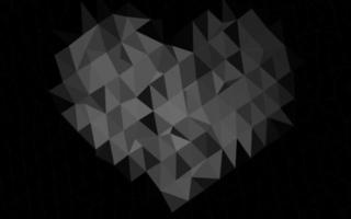 Dark Silver, Gray vector low poly texture.