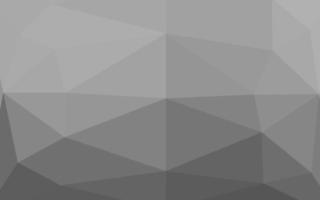 Light Silver, Gray vector triangle mosaic template.