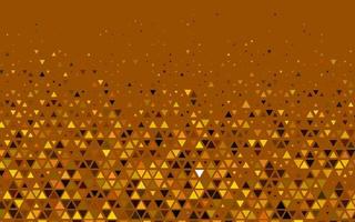 Light Yellow, Orange vector layout with lines, triangles.