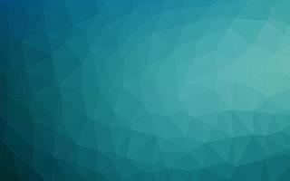 Light BLUE vector polygonal template.