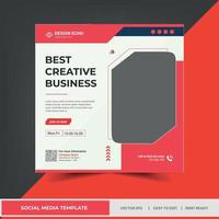 Social media post banner template - Banner vector for social media ads, web ads - Facebook post and stories, Instagram story collections and post frame, layout designs - 01