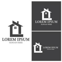 House Logo Home Real Estate Business  Home  building vector