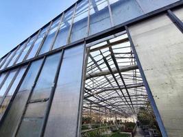 glass greenhouse view photo