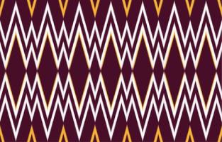 Geometric ethnic oriental ikat seamless pattern traditional Design for background,carpet,wallpaper,clothing,wrapping,batik,fabric,vector illustration. embroidery style. vector