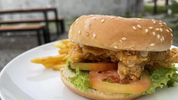 Fried Chicken Burger photo