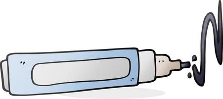 freehand drawn cartoon pen vector