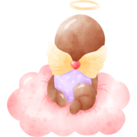 baby on cloud png