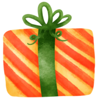 watercolor Christmas gifts png