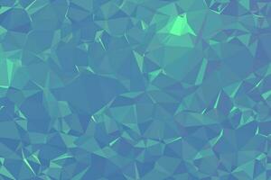 Vector Green Light Polygon Abstract modern Polygonal Geometric Triangle Background.