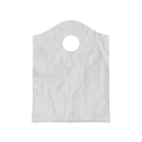 Blank plastic fashion bag png