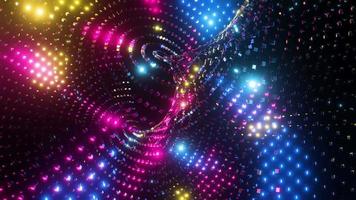 Abstract sparkling animated background. Infinitely looped animation. video