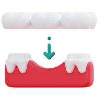 ilustração de ícone de renderização 3d de ponte png