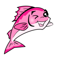el pez feliz png