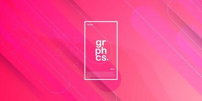 Abstract red pink gradient illustration geometric background with simple pattern. cool design.Eps10 vector