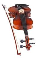 classical modern violin with french bow photo