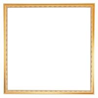 old narrow wooden picture frame photo