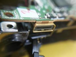 Disassembly and repair of digital camera parts photo