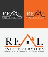 Real Estate House logo vector template