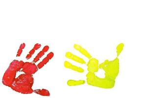 Imprint finger hands