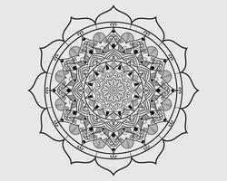 Luxury ornamental mandala design background decoration vector