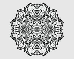 Luxury ornamental mandala design background decoration vector