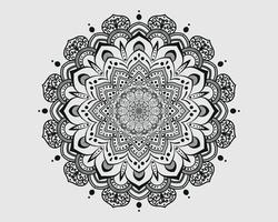 Luxury ornamental mandala design background decoration vector