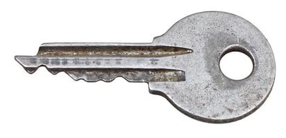 grey door key photo