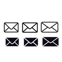 Email envelope icon vector design