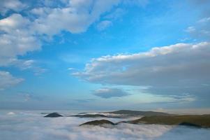Inversion of the mountains photo