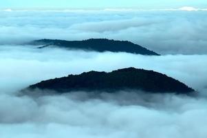 Inversion of the mountains photo