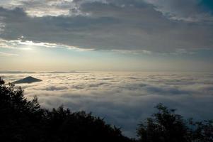 Inversion of the mountains photo