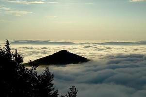 Inversion of the mountains photo