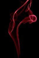 Art of red smoke photo