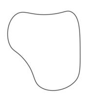 Monoline Abstract Shape vector