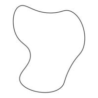 Monoline Abstract Shape vector