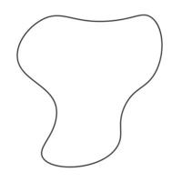Monoline Abstract Shape vector
