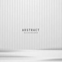 Abstract white and gray color background with geometric shape. Vector illustration.