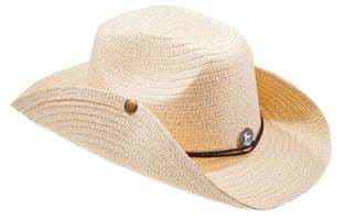 sombrero de vaquero de paja foto