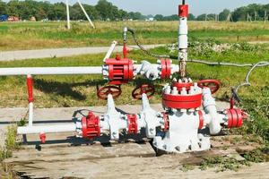 pipeline of oil pump photo