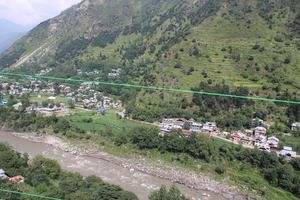 Majestic Natural Beauty of Neelum, Valley, Kashmir. Neelum Valley is famous for its natural beauty, lush green trees and clean water rivers. photo