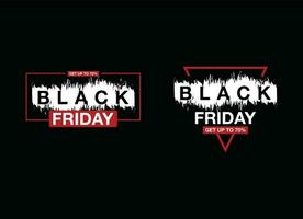 Black Friday Banner Vector Design Template