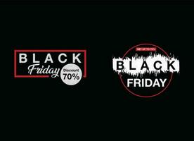 Black Friday Banner Vector Design Template