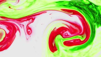 Reactive Spreads of Colored Ink Dyes video