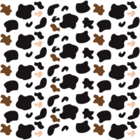 Cow seamless patterns png