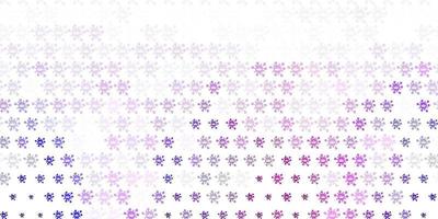 Light Purple vector texture with disease symbols.